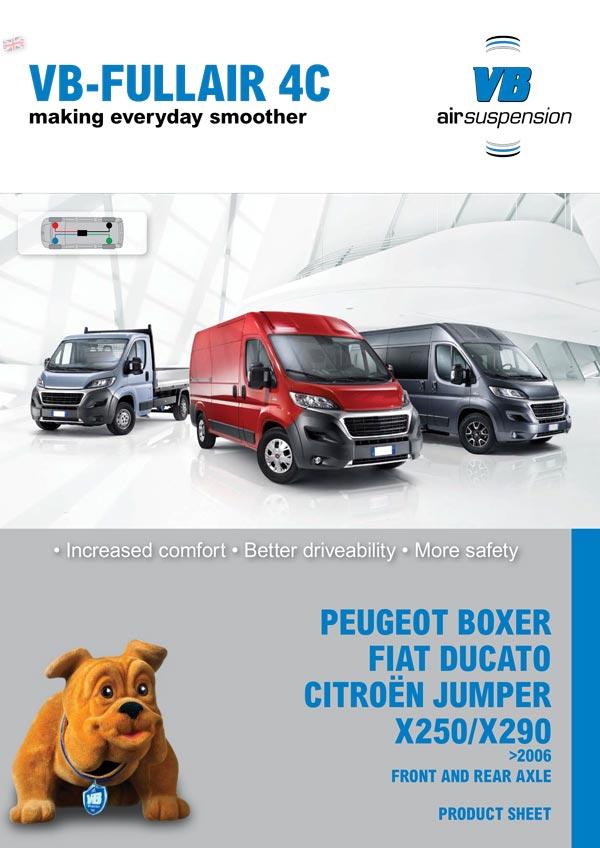 boxer ducato jumper x250 fullair