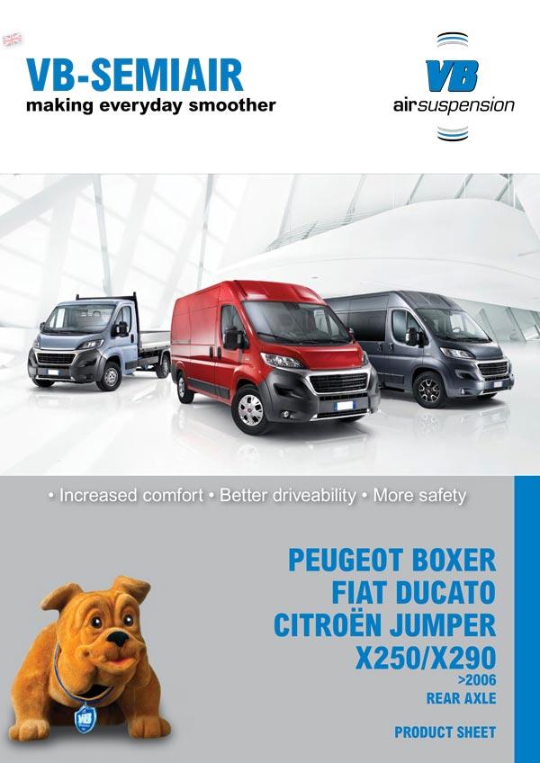 boxer ducato jumper x250 semiair